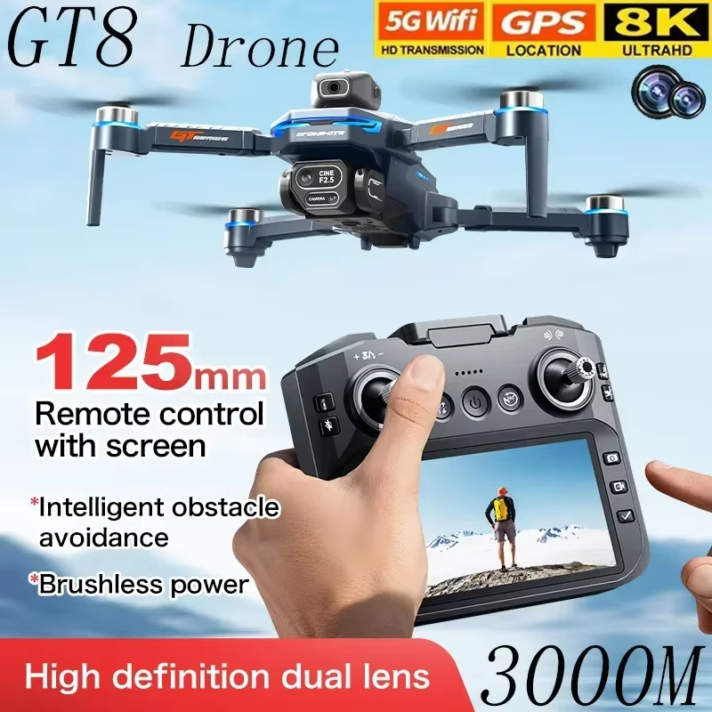 Jjrc Drone X12 - 4.3-inch Screen GT8 Drone Obstacle Avoidance