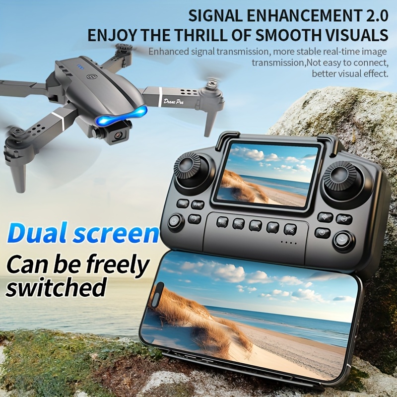 E99 PRO MAX Foldable Drone wit - Drone Battery Case 评论和价格