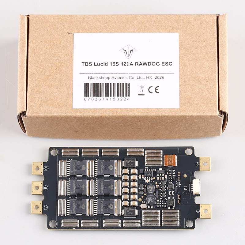 TBS LUCID 16S 120A RAWDOG ESC, - Drone Battery High Voltage 评论和价格